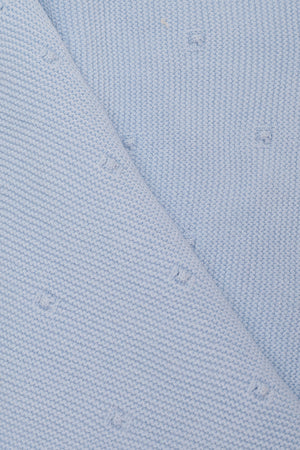 Bubbles Knit Baby Throw