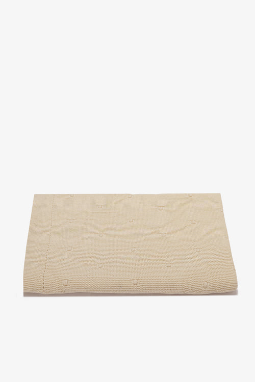 Bubbles Knit Baby Throw