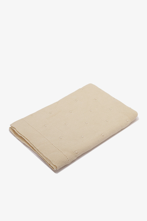 Bubbles Knit Baby Throw