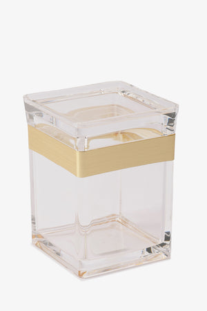 Gold Band Acrylic Box