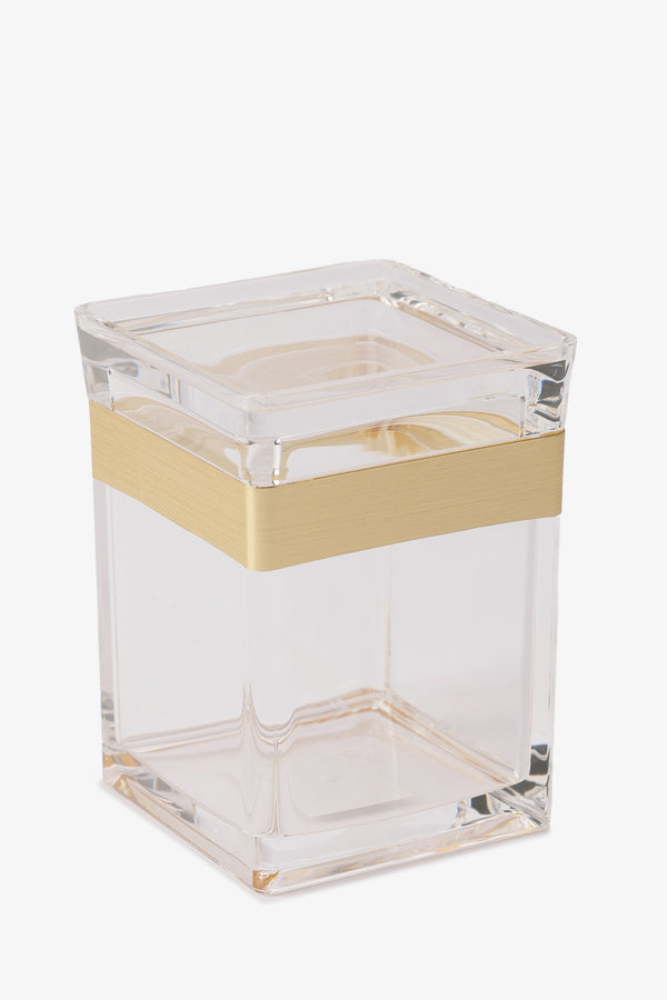 Gold Band Acrylic Box