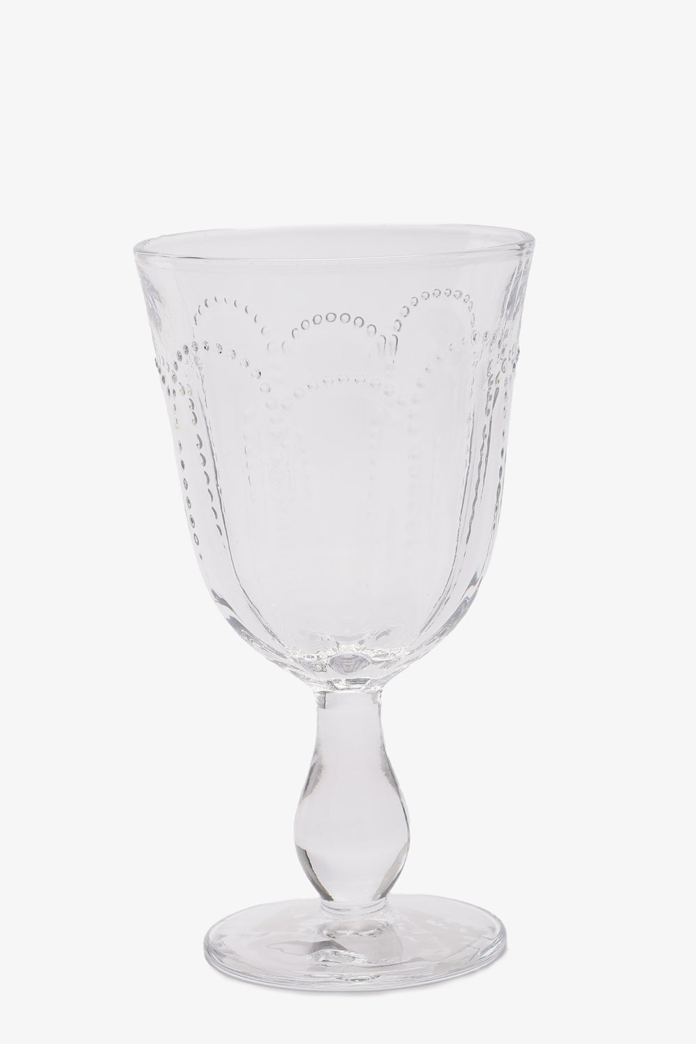 Patterned Stemmed Juice Cup
