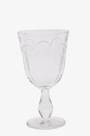Patterned Stemmed Juice Cup