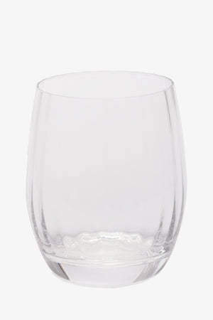 Textured Lowball Glass