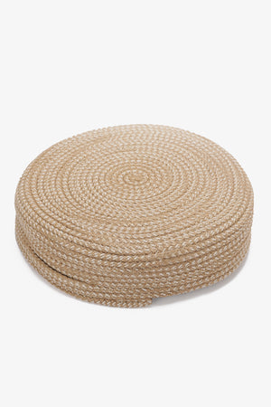 Natural Woven Round Tray