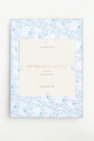 Percale Fitted Queen Bedsheet (TC200)
