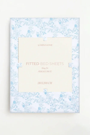 Percale Fitted King Bedsheet (TC200)