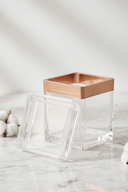 Rose Gold Acrylic Box