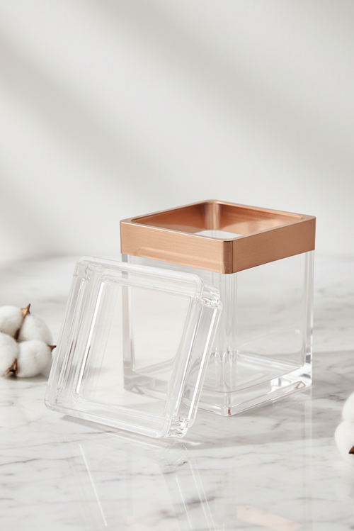 Rose Gold Acrylic Box