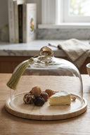 Marble Tray with Glass Cover