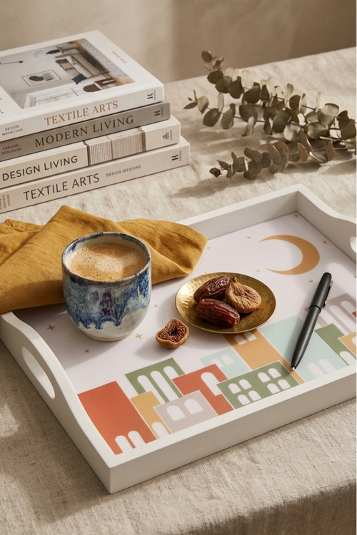Ramadan Rectangular Tray