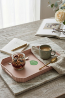 Rectangular Ribbed Serving Tray