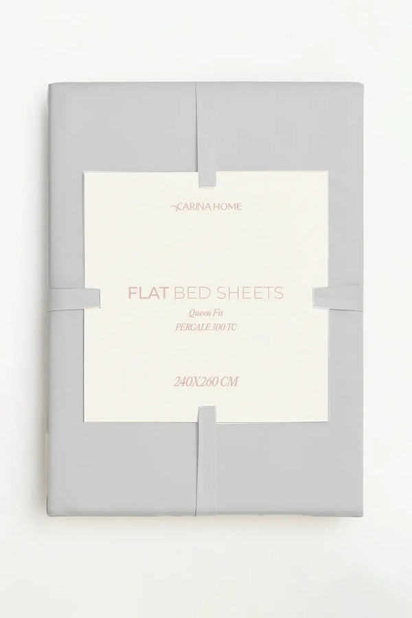 Percale Flat Queen Bedsheet (TC200)