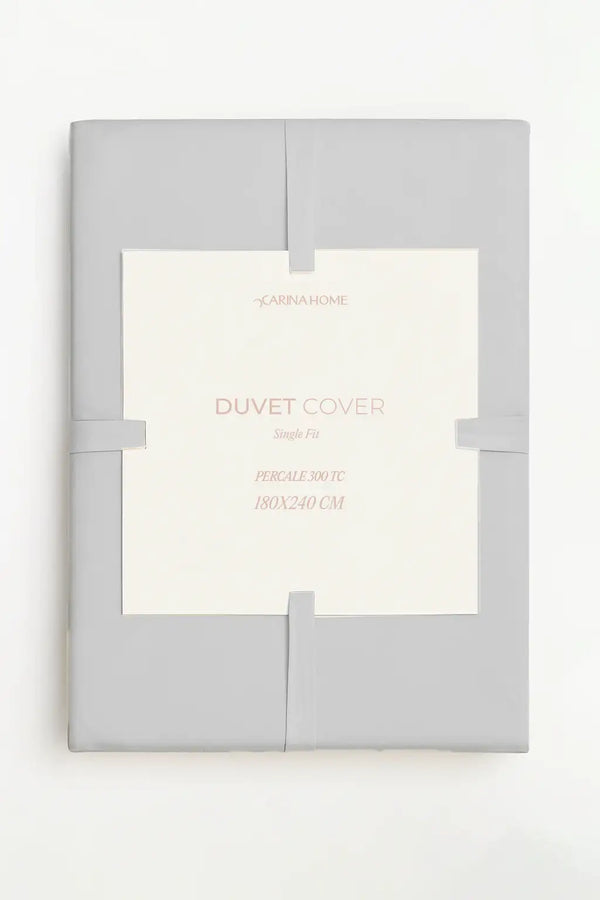Percale Single Duvet Cover (TC300)