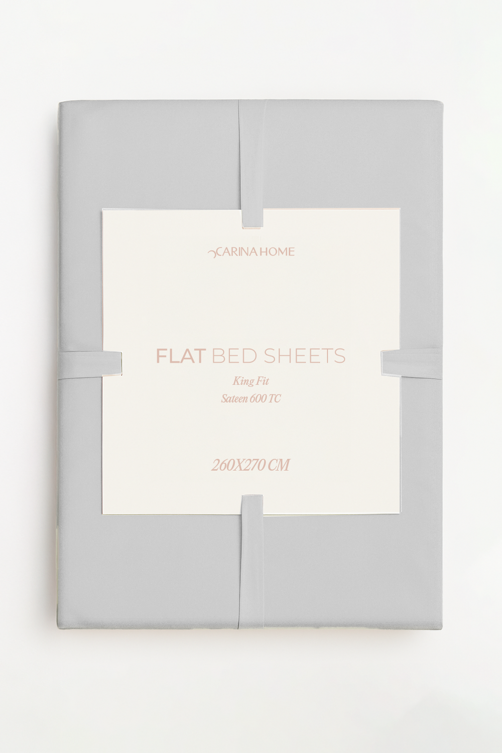 Sateen Flat King Bedsheet (TC600)
