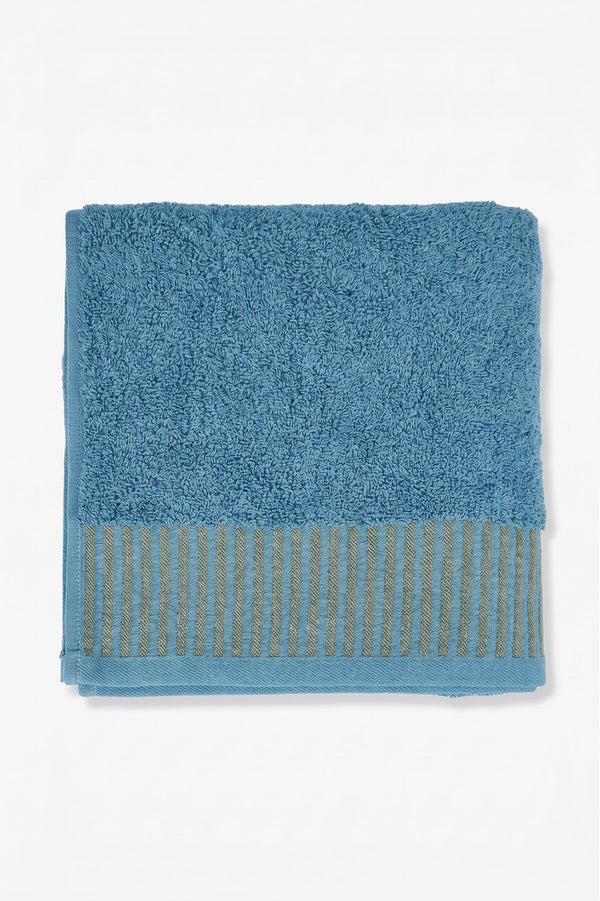 Striped Border Towel