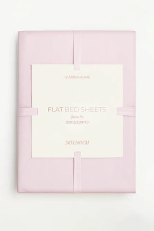 Percale Flat Queen Bedsheet (TC200)