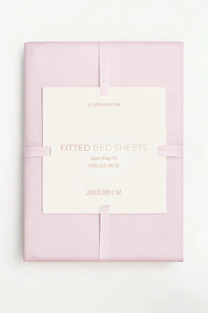 Percale Fitted Super King Bedsheet (TC200)