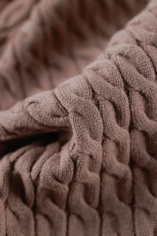 Braided Throw Blanket - Carina Home