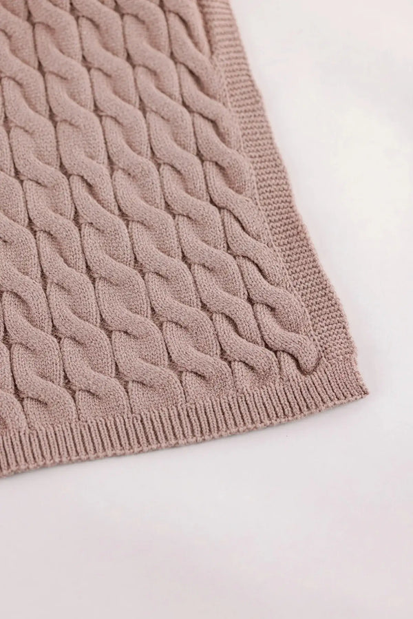 Braided Throw Blanket - Carina Home