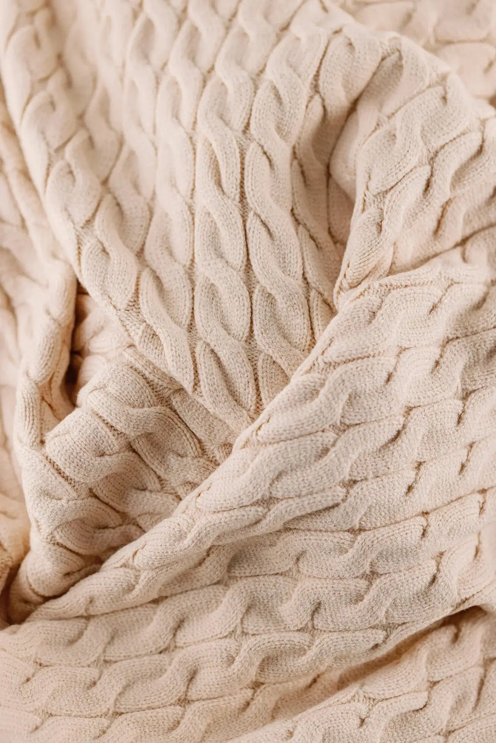 Braided Throw Blanket - Carina Home