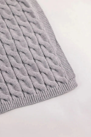 Braided Throw Blanket - Carina Home