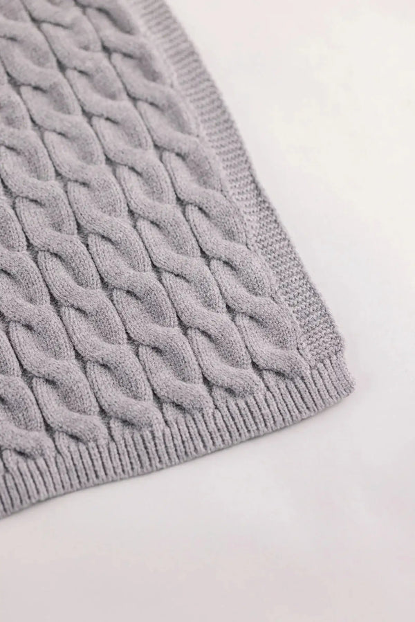 Braided Throw Blanket - Carina Home