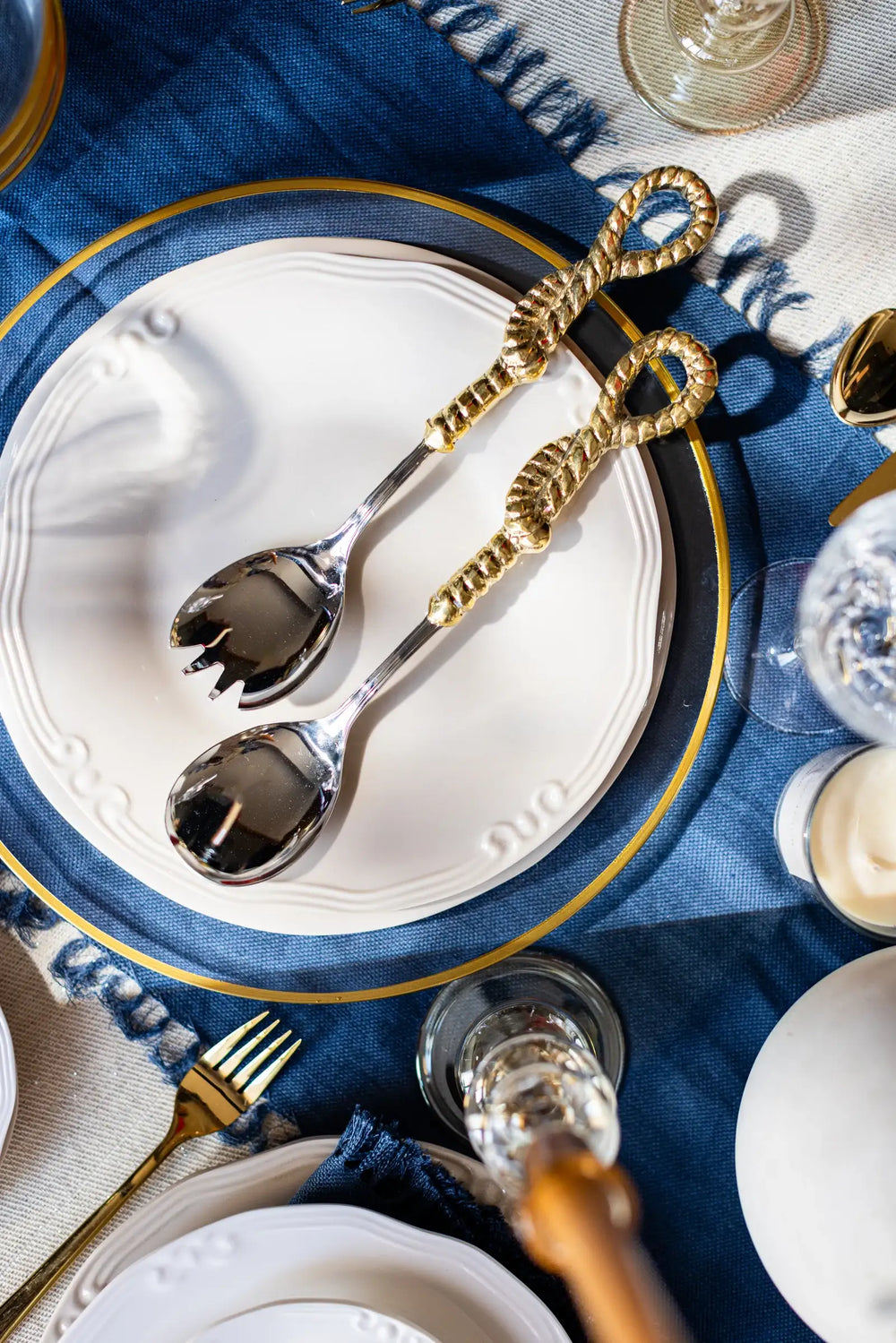 Salad Fork & Spoon Set (Pack of 2)