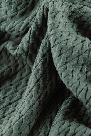 Braided Throw Blanket - Carina Home