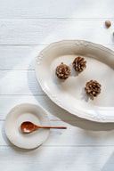 Melamine Serving Plate with Decorative Edge - Carina Home