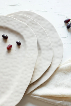 Melamine Round Serving Platter (49.6cm) - Carina Home