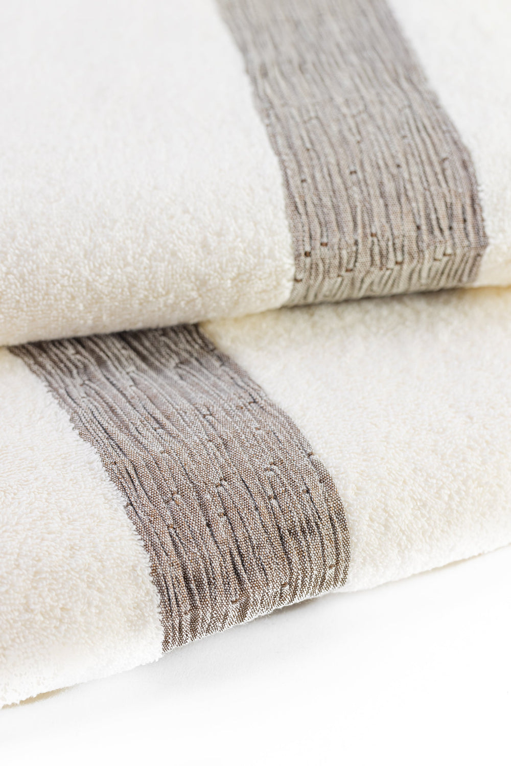 Grey Edge Towel - 140x70cm