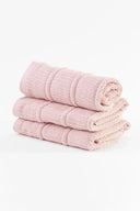 Double Border guest Towel (Pack of 3) - Carina Home
