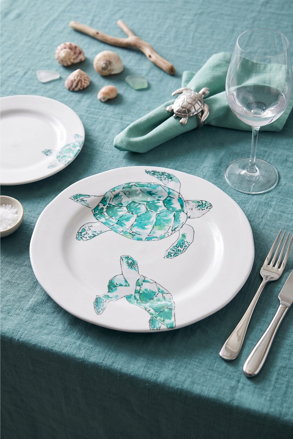 Melamine Turtle Dinner Plate (28cm)