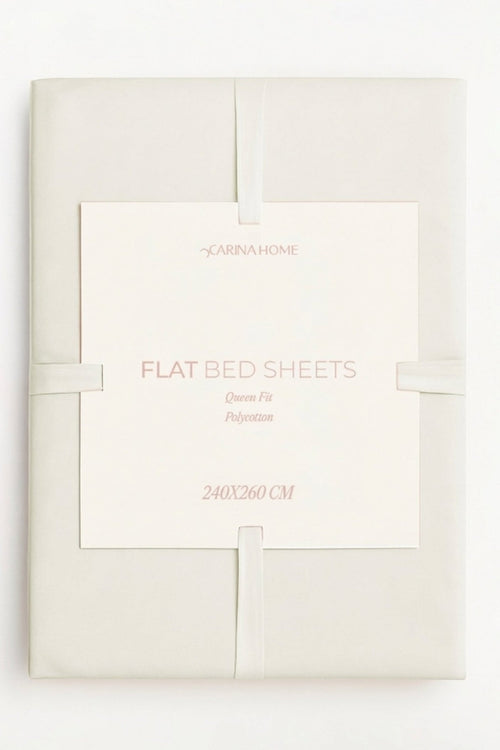 Polycotton Flat Queen Bedsheet
