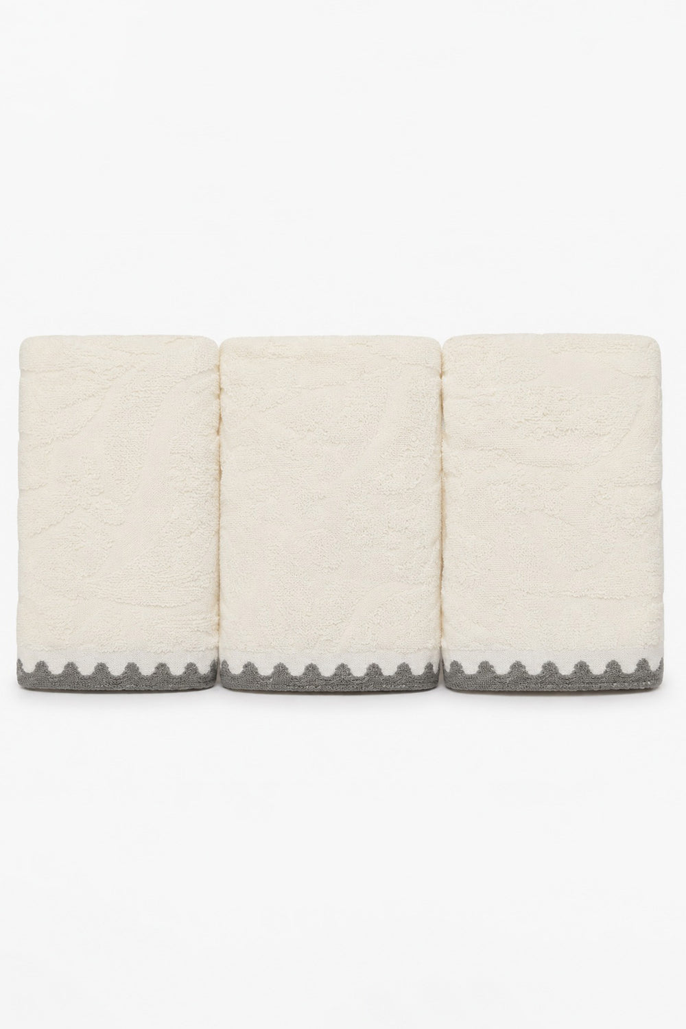 Scalloped Towels (Pack of 3)