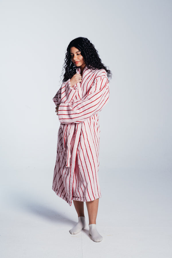 Striped Bath Robe