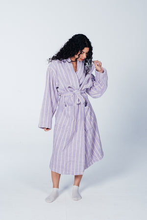 Striped Bath Robe