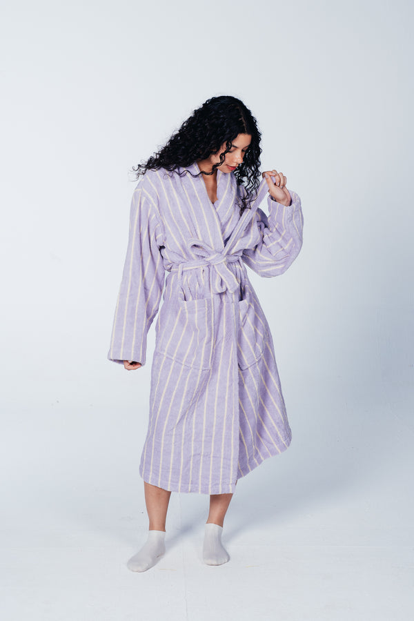 Striped Bath Robe