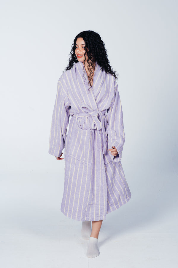 Striped Bath Robe