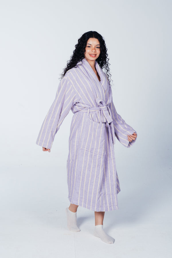 Striped Bath Robe