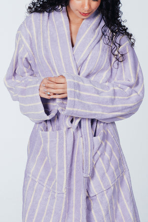 Striped Bath Robe