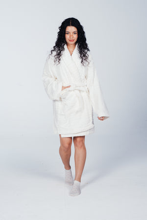 Self-Pattern Bath Robe