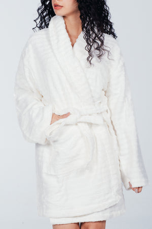 Self-Pattern Bath Robe