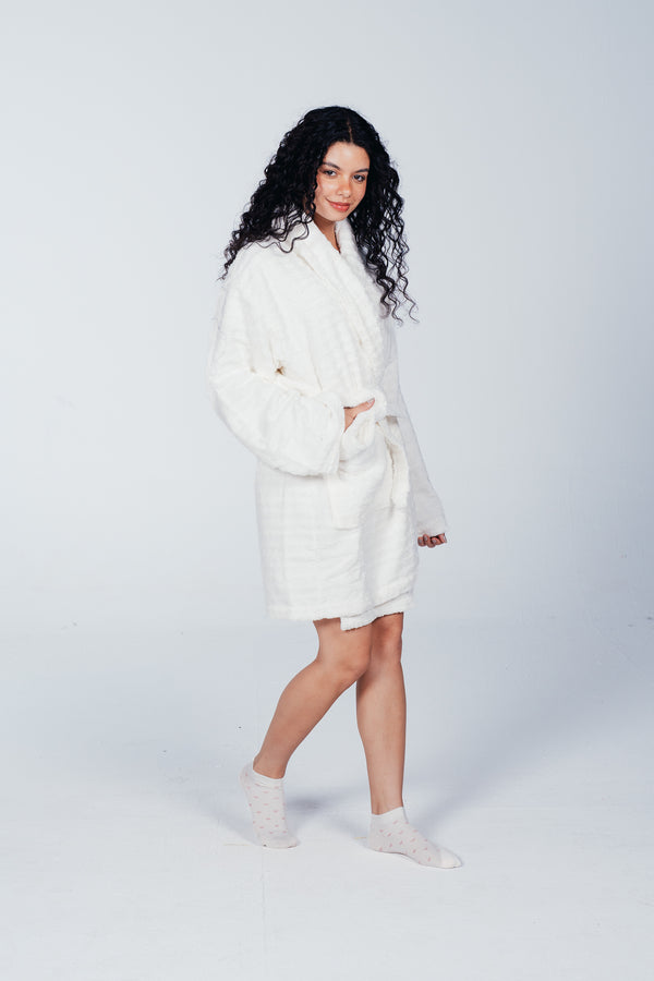Self-Pattern Bath Robe