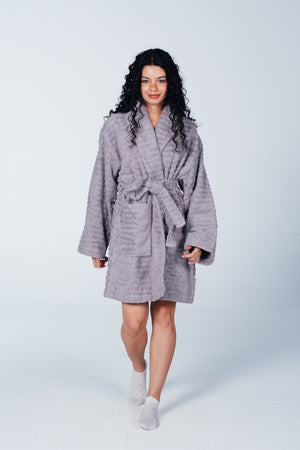 Self-Pattern Bath Robe