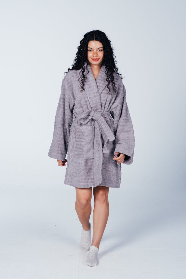 Self-Pattern Bath Robe