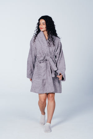 Self-Pattern Bath Robe