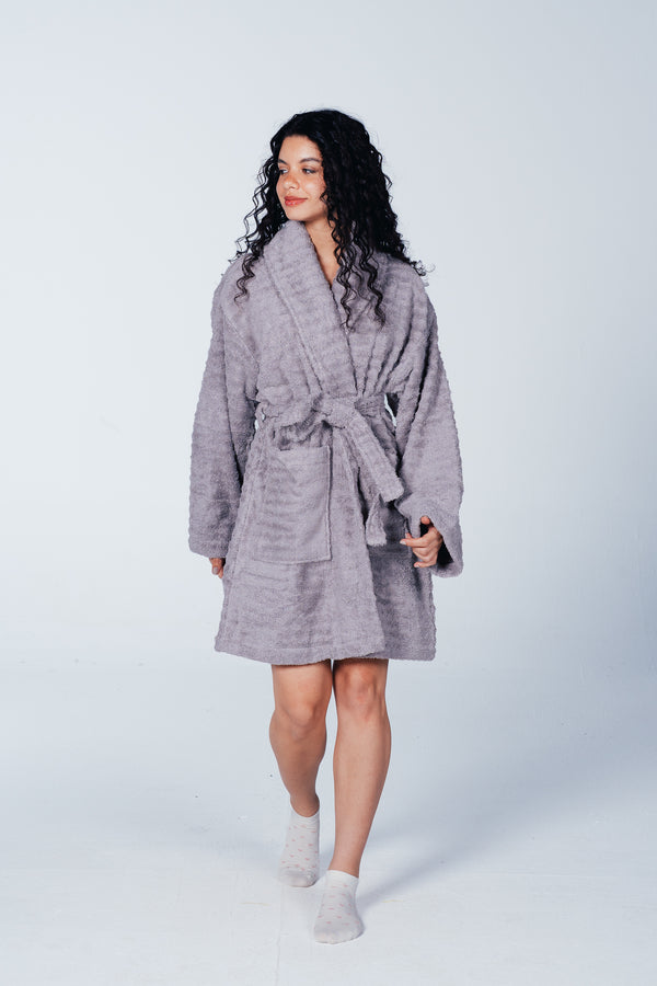 Self-Pattern Bath Robe