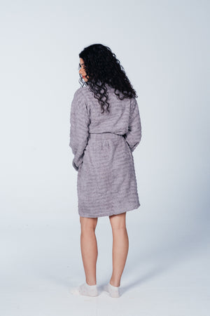 Self-Pattern Bath Robe